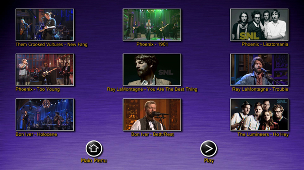 Music Volume 9 Menu 4